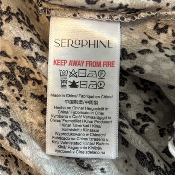 NWT Seraphine Nell Cable Knit Woven Maternity / Nursing Dress. Size 14 - Picture 9 of 12
